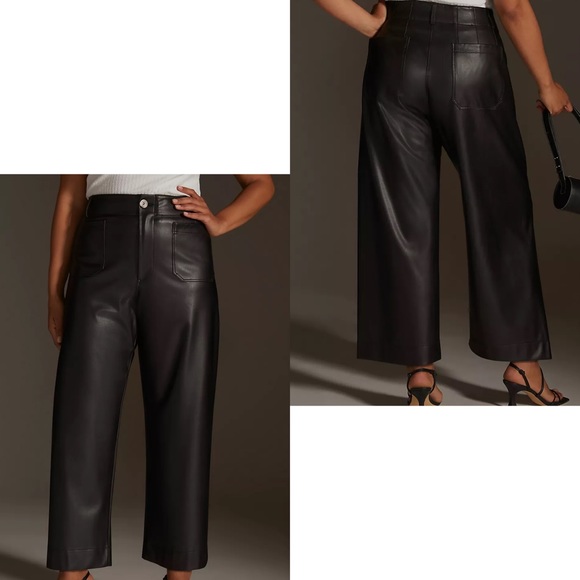 Anthropologie | Pants & Jumpsuits | New Anthro Maeve The Colette Faux Leather Pants | Poshmark